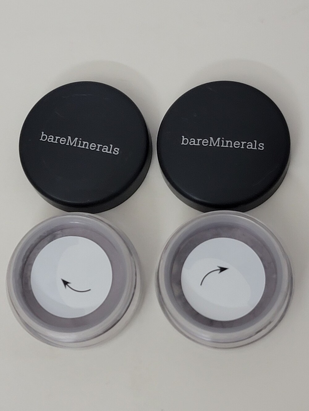 2 pk bareMinerals Eye Color Loose Powder 0.56g / 0.02 oz Mini Size Queen Marie